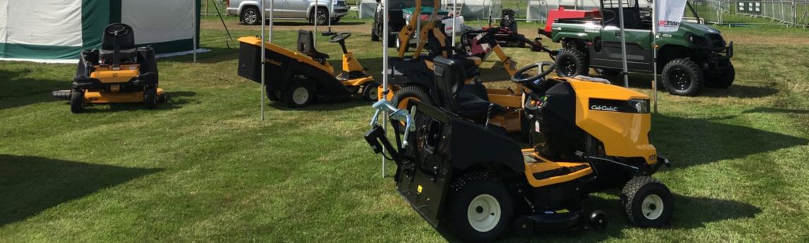 Cub Cadet mowers for sale at Southern Cart Services, La Grange, Georgia